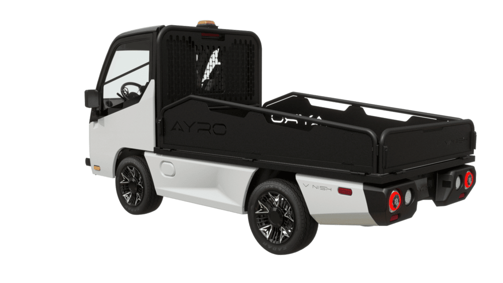 AYRO Vanish Utility Bed Rotation Left Rear