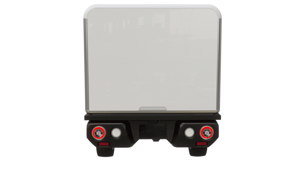 AYRO Vanish Van Box Configuration Rear