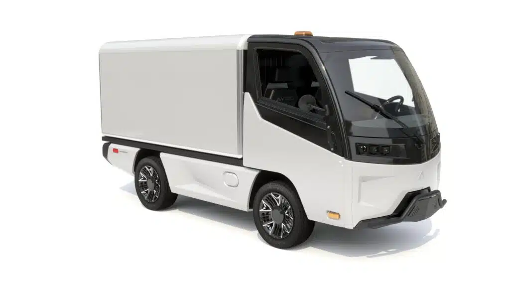 2023 AYRO Vanish low speed electric vehicle with van box