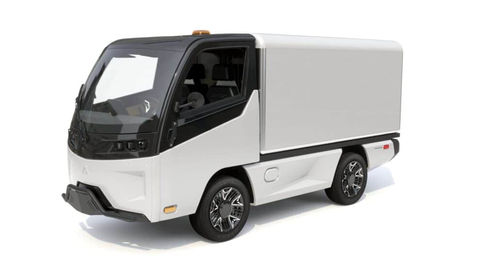 2023 AYRO Vanish low speed electric vehicle with van box
