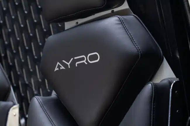 AYRO Vanish Seat Close-Up